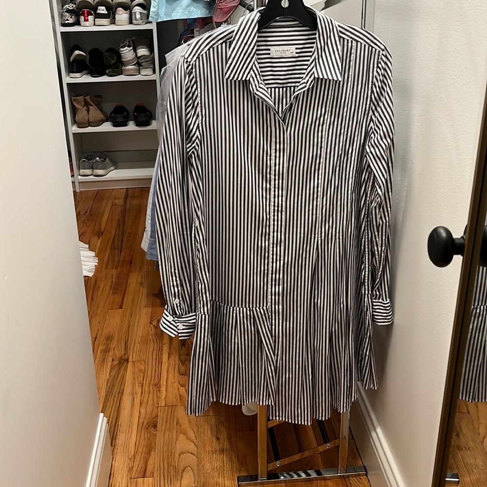 Equipment striped dress